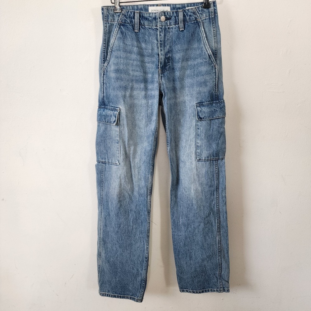 Denim Forum Eddie Lo Rise 90s Jeans Size 23